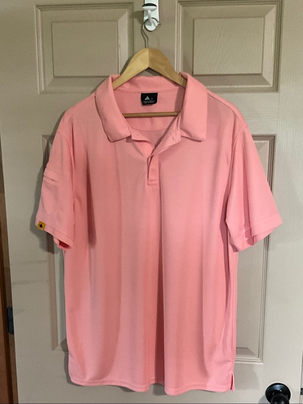 adidas Men’s Light Pink Polo Shirt